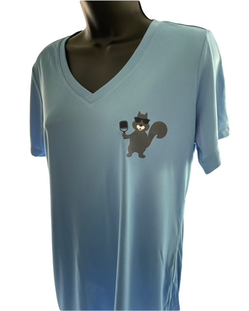 Ladies Moisture Wicking Performance Tee Shirts - Scoop Neck and V-Neck